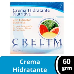 Crelim Crema Hidratante Nutritiva con Extractos Botánicos