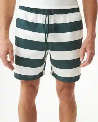 Bermuda Lines Swimwear Verde Denso Ultraoscuro M Chevignon