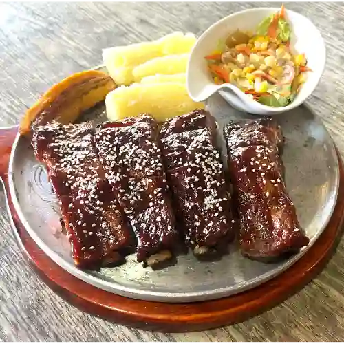 Costillas BBQ Estilo Llanero