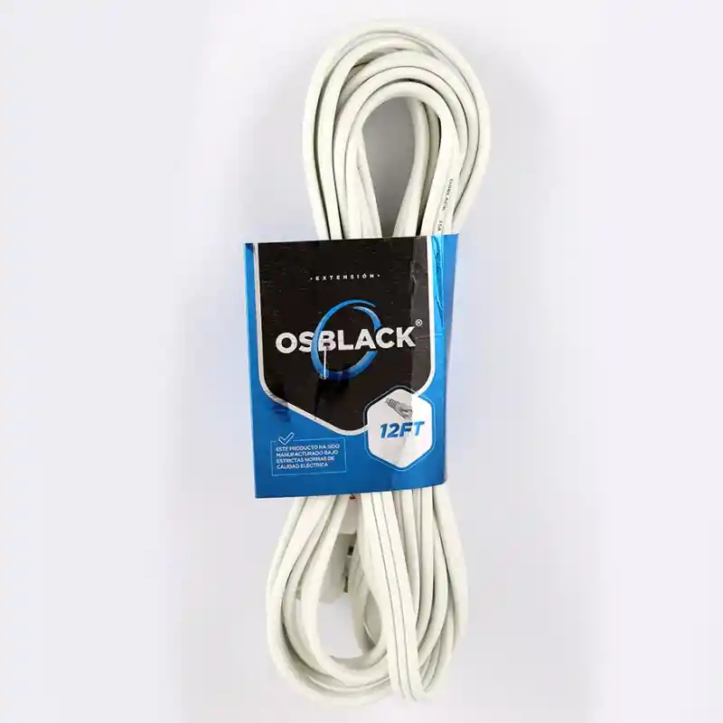 Osblack Extensión Blanco Wj-c152 12 ft