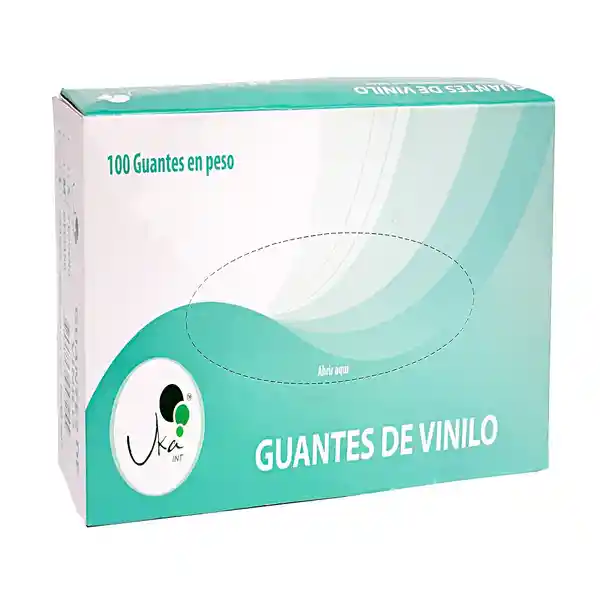 Ukaint Guante de Vinilo Para Examen