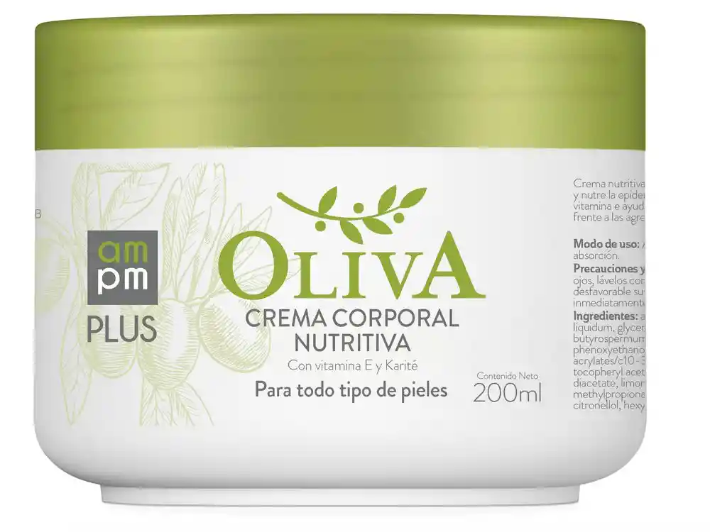 Nutrit Ampm Crema Corporal Iva Oliva