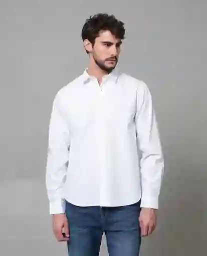 Camisa Hombre Blanco L 110 110G004_BLA110601 Rifle