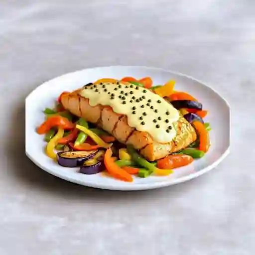 Salmon A La Parrilla