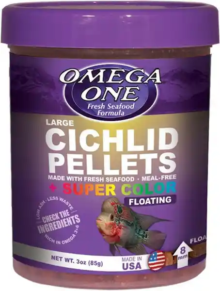 One Omegaalimento Para Peces Cichlids Pellets Large