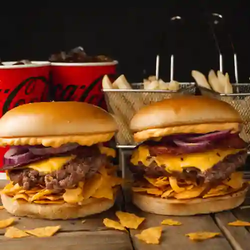 Mega combo - 2 doritos burger's