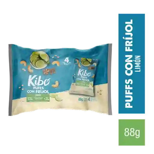 Kibo Snack Puffs con Frijol Sabor a Limón