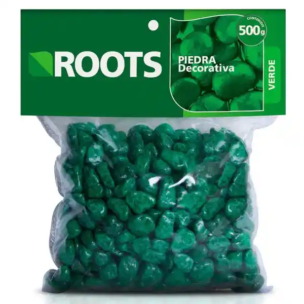 Roots Piedra Decorativa Verde