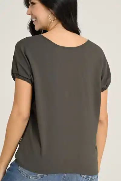 Blusa Magallanes Color Verde Militar Talla S Ragged