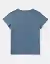 Camiseta Mujer Azul Talla Medium American Eagle 03009462