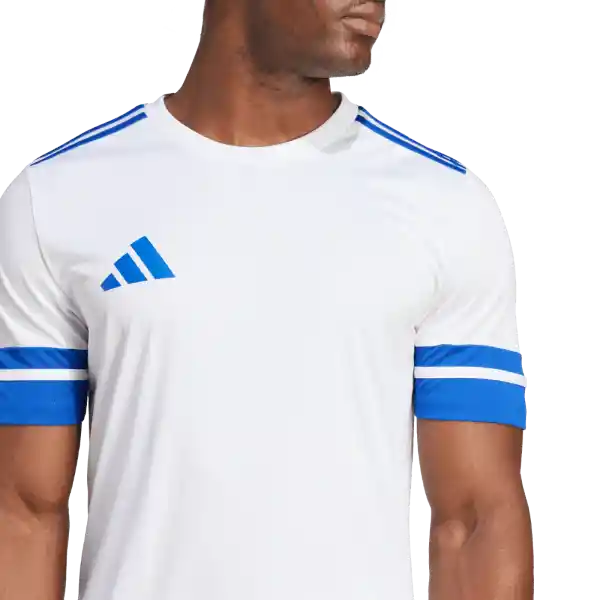 Adidas Camiseta Squa25 Jersey M Equipo Fútbol Hombre Blanco T L