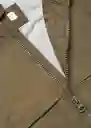 Abrigo Parka Marc Khaki Talla 69 Niños Mango