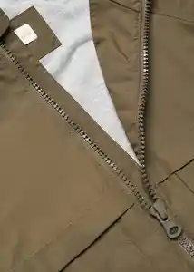 Abrigo Parka Marc Khaki Talla 69 Niños Mango
