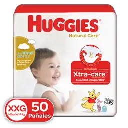 Pañales Huggies Natural Care Etapa 5/XXG 50U