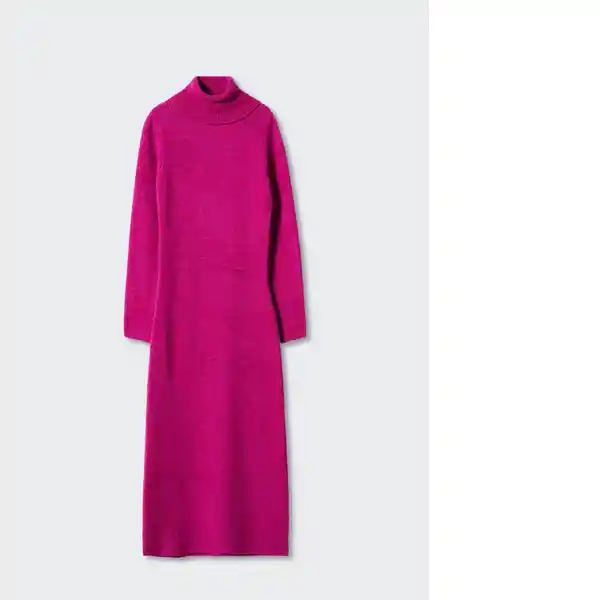 Vestido Halle Fucsia Talla Xs Mujer Mango