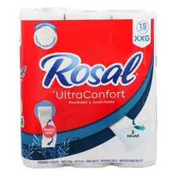 Rosal Papel Higienico Triple Hoja Xxg Ultr450 Mts