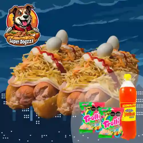 Megadogzz Pareja (2mega+2 Gomas+gas1l)