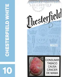 Chesterfield White​ x 10 Cigarrillos