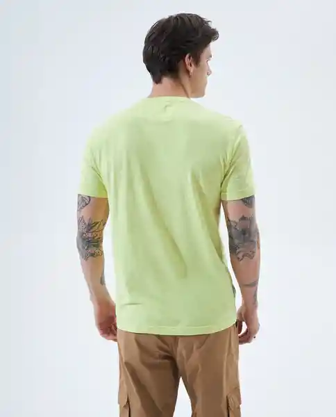 Camiseta Hombre Amarillo Talla XS 841F000 Americanino