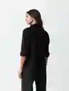 Camisa Negro Puro Herbario L 513F086 Naf Naf