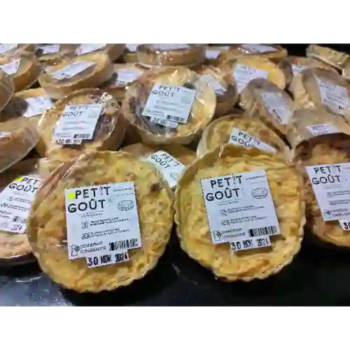Quiche de Pollo y Champiñones Congelado