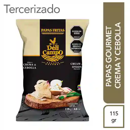 Delicampo Papa Gourmet Crema y Cebolla