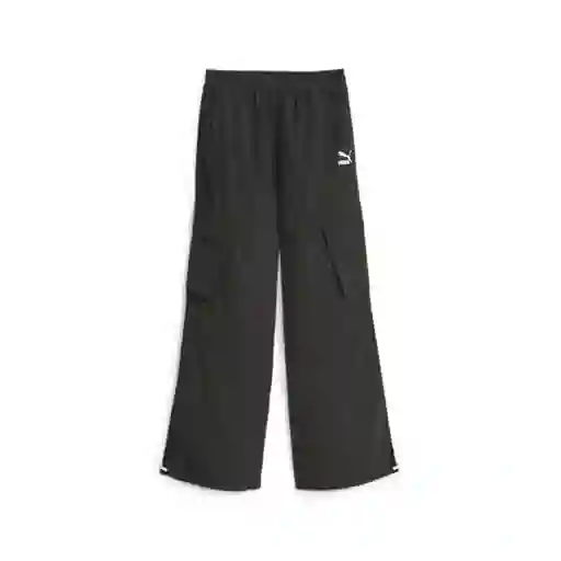 Puma Pantalón Dare to Relaxed Woven W Negro Para Mujer Talla L