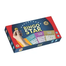 Angelito Juego de Mesa Bingo Star 40 Cartones de 6734