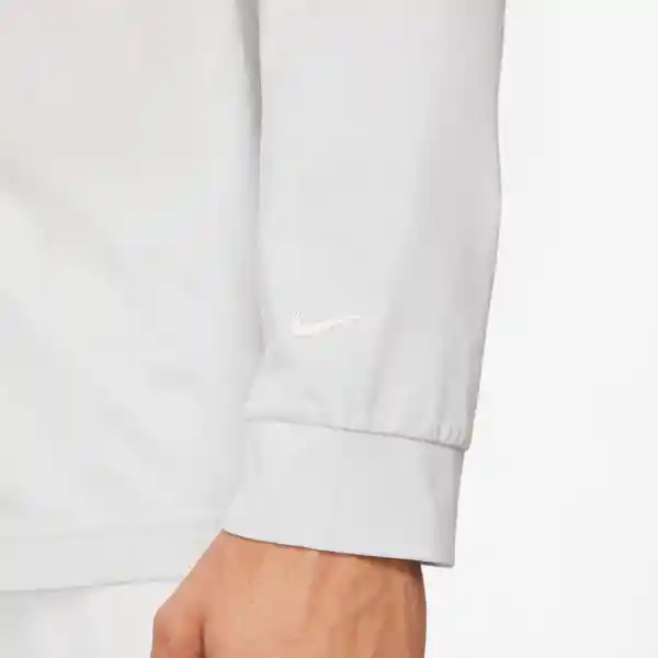 Nike Camiseta M Df Track Club Hyverse Ls Hombre Blanco S