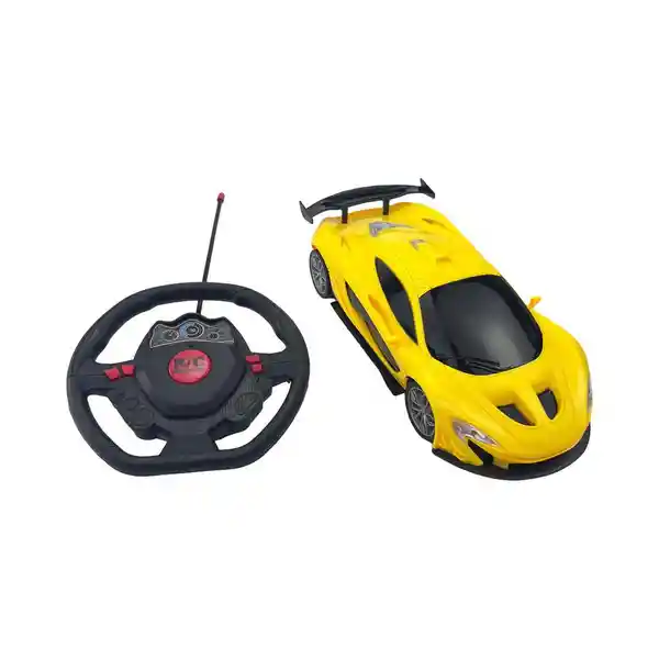 Toy Logic Juguete Carro a Control Remoto Speed Rise Yellow