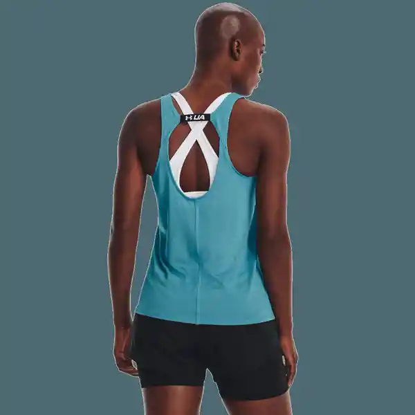 Under Armour Camisa Fly by Tank Mujer Azul LG 1361394-433