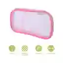 Cartuchera Grande de Malla Serie Rosa Miniso