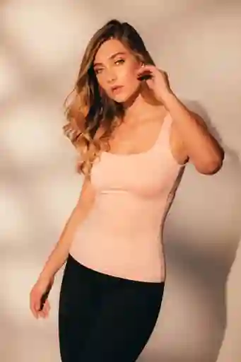 Top Basic Color Rosado Talla XS Ragged