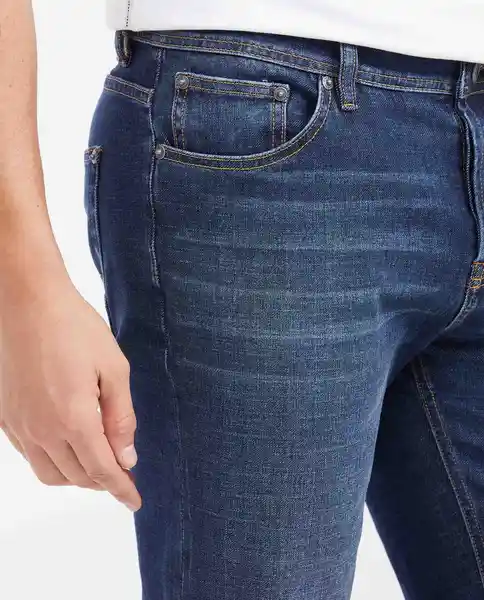 Jean Súper Slim Fit- Rider Azul Clásico Oscuro 32/32 Chevignon