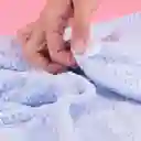 Toalla Gruesa Absorbente Para Cabello Azul Miniso