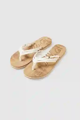 ONeill Sandalias Ditsy Femenino Blanco 06