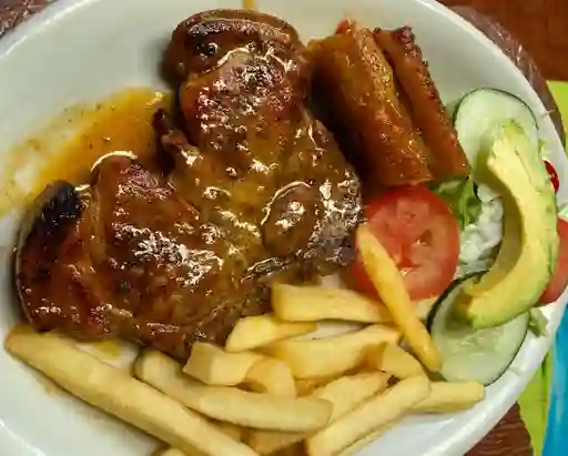 Chuleta de Cerdo BBQ