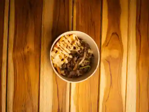 Bowl de lomo y trufa