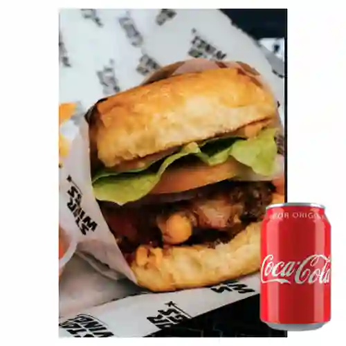 Combo Star Burguer + Coca-Cola Sabor Original 330 ml