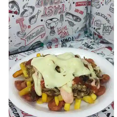 Salchipapa Especial