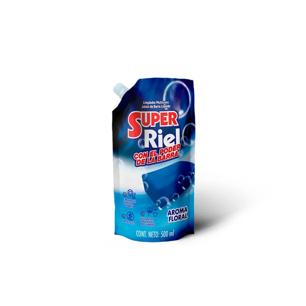 Super Riel Jabón Líquido Aroma Floral 500 ml