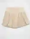 Falda Mujer Blanco Talla: 6 5163106 American Eagle