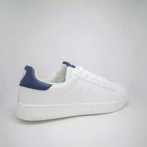 Tenis Zto White Navy Blue Talla 4.5 YW213504H Ducati