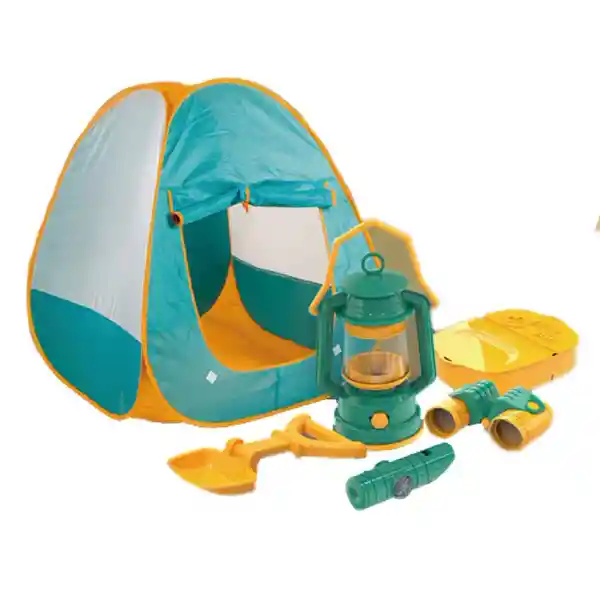 Juguetes Explora Importado Camping Dor Con Accesorios