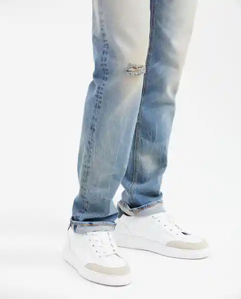 Jean Straight-Morrison Azul Francés Medio Talla 32/32 Chevignon