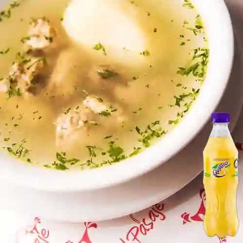Combo Consomé de Menudencias 24 Oz +Quatro Orig 400ML