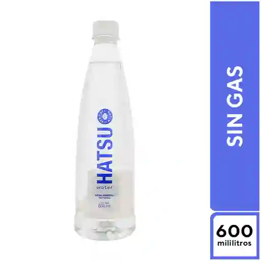 Hatsu Mineral Sin Gas 600 ml