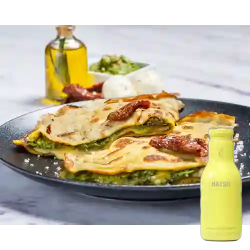 Combo Crepe Vegetariano + Hatsu Amarillo 400 ml