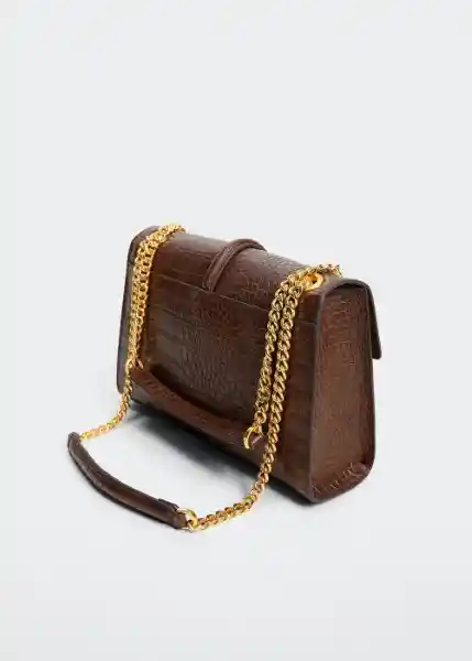 Bolso M Adeli Cuero Talla 99 Mujer Mango