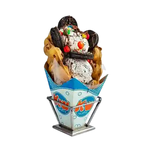 Waffle Tentación Oreo